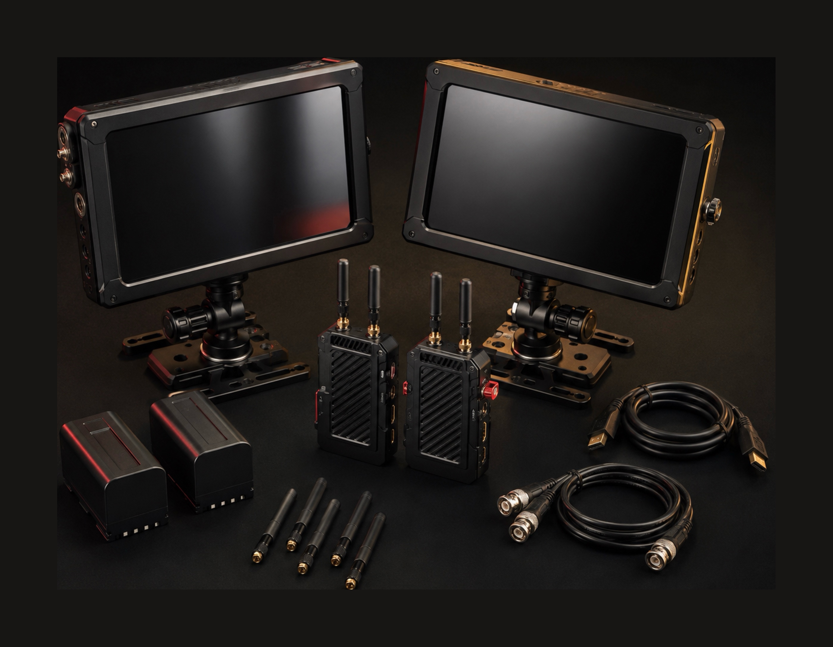 Camera-department monitoring and wireless support package